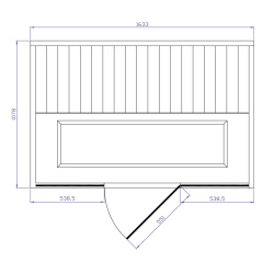 Инфракрасная сауна Tylo Tylosand T-825